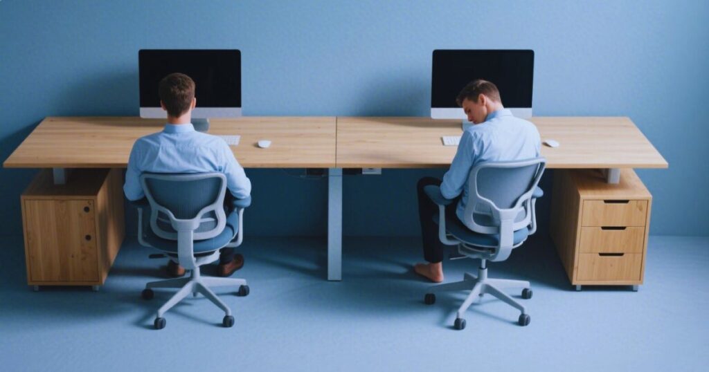 Adjust Your Desk and Chair for Comfort 

Bad Posture