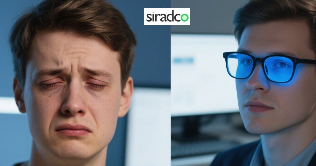 Before-and-after-comparison-showing-computer-eye-strain-relief-with-blue-light-glasses